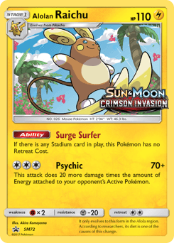 Alolan Raichu SM72/248 — SM Black Star Promos