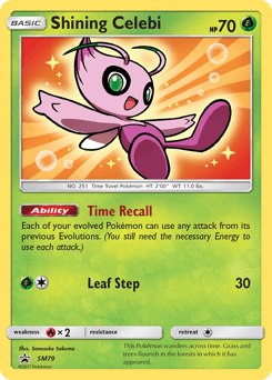 Shining Celebi SM79/248 — SM Black Star Promos