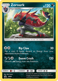 Zoroark SM89/248 — SM Black Star Promos