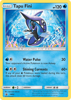 Tapu Fini SM92/248 — SM Black Star Promos