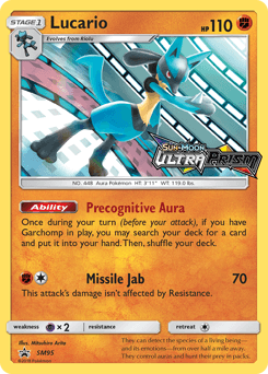 Lucario SM95/248 — SM Black Star Promos