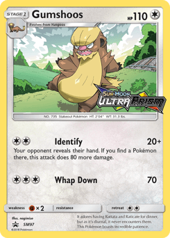 Gumshoos SM97/248 — SM Black Star Promos