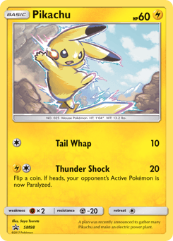 Pikachu SM98/248 — SM Black Star Promos