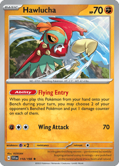 Hawlucha 118/198 — Scarlet & Violet