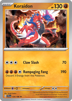 Koraidon 124/198 — Scarlet & Violet