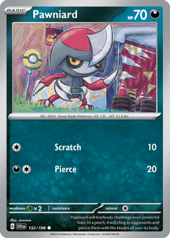 Pawniard 132/198 — Scarlet & Violet