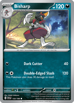 Bisharp 133/198 — Scarlet & Violet
