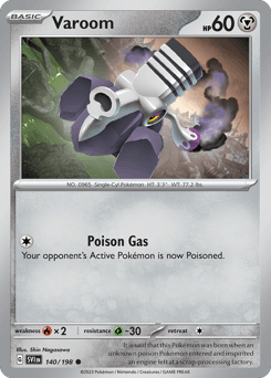Varoom 140/198 — Scarlet & Violet