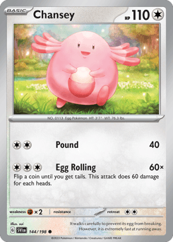 Chansey 144/198 — Scarlet & Violet