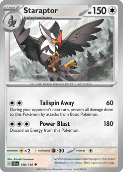 Staraptor Pokémon card