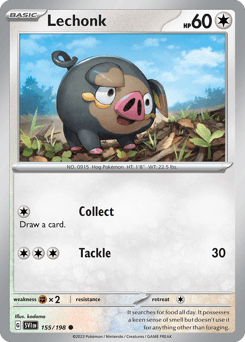 Lechonk 155/198 — Scarlet & Violet