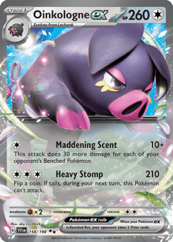 Oinkologne ex 158/198 — Scarlet & Violet