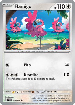 Flamigo 165/198 — Scarlet & Violet