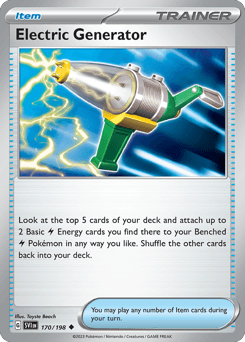 Electric Generator 170/198 — Scarlet & Violet