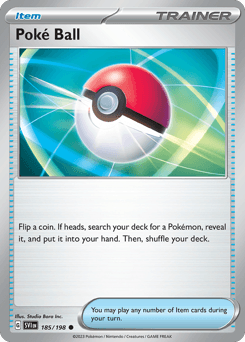 Poké Ball 185/198 — Scarlet & Violet