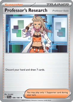 Professor's Research (Professor Sada) 189/198 — Scarlet & Violet