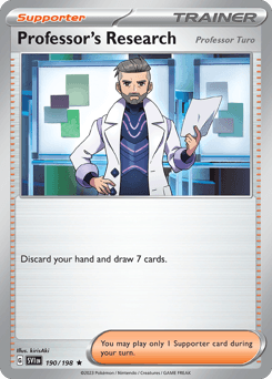 Professor's Research (Professor Turo) 190/198 — Scarlet & Violet