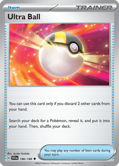 Ultra Ball 196/198 — Scarlet & Violet