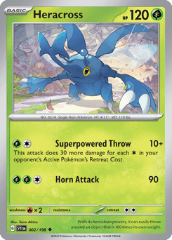 Heracross 2/198 — Scarlet & Violet