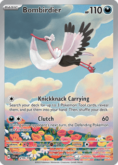 Bombirdier 219/198 — Scarlet & Violet