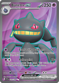 Banette ex 229/198 — Scarlet & Violet