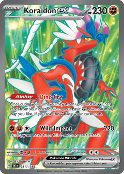 Koraidon ex 231/198 — Scarlet & Violet