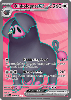 Oinkologne ex 234/198 — Scarlet & Violet