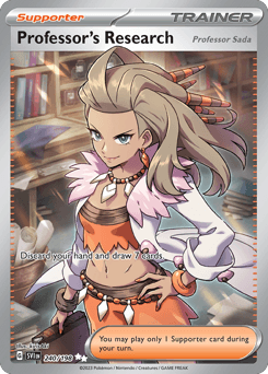 Professor's Research (Professor Sada) 240/198 — Scarlet & Violet