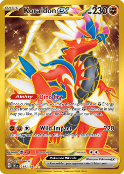 Koraidon ex 254/198 — Scarlet & Violet