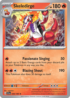 Skeledirge 38/198 — Scarlet & Violet