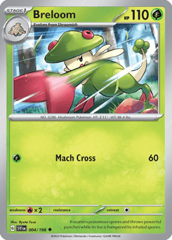 Breloom 4/198 — Scarlet & Violet