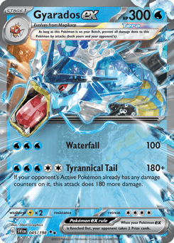 Gyarados ex 45/198 — Scarlet & Violet