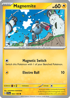 Magnemite 63/198 — Scarlet & Violet