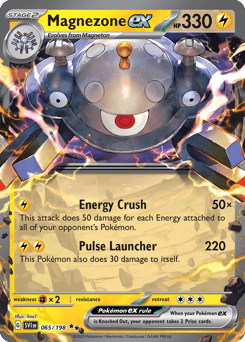 Magnezone ex 65/198 — Scarlet & Violet