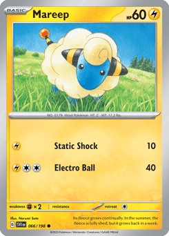 Mareep 66/198 — Scarlet & Violet