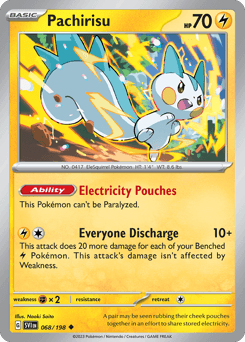 Pachirisu 68/198 — Scarlet & Violet