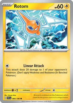 Rotom 69/198 — Scarlet & Violet