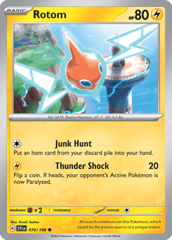 Rotom 70/198 — Scarlet & Violet