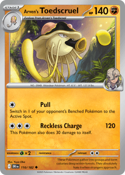 Arven's Toedscruel 110/182 — Destined Rivals