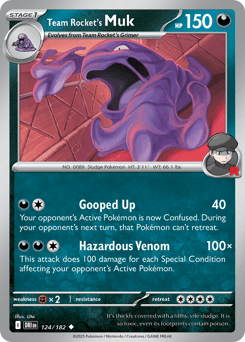 Team Rocket's Muk 124/182 — Destined Rivals