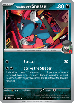 Team Rocket's Sneasel 128/182 — Destined Rivals