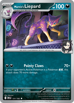 Marnie's Liepard 131/182 — Destined Rivals