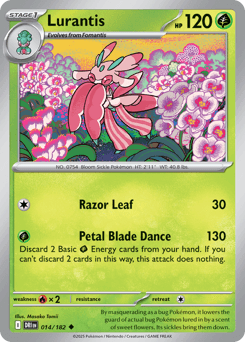 Lurantis Pokémon card