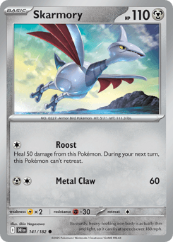 Skarmory 141/182 — Destined Rivals
