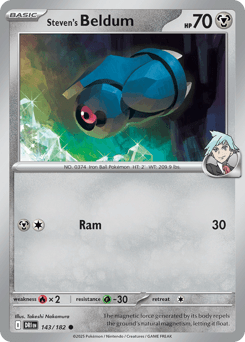 Steven's Beldum 143/182 — Destined Rivals