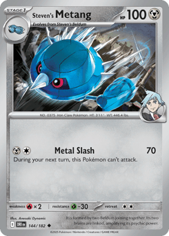 Steven's Metang 144/182 — Destined Rivals
