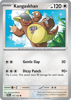 Kangaskhan 151/182 — Destined Rivals