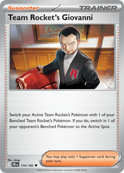 Team Rocket's Giovanni 174/182 — Destined Rivals