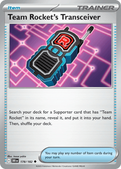 Team Rocket's Transceiver 178/182 — Destined Rivals