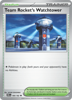 Team Rocket's Watchtower 180/182 — Destined Rivals